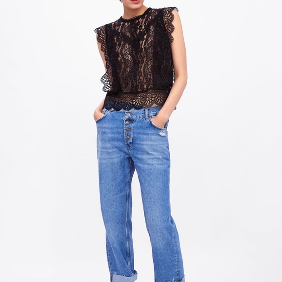 Zara Lace Top - Picture 2 of 11